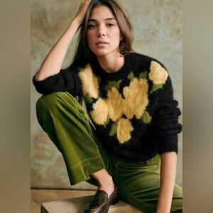 NWT Sezane Joko Jumper Black - Size XS